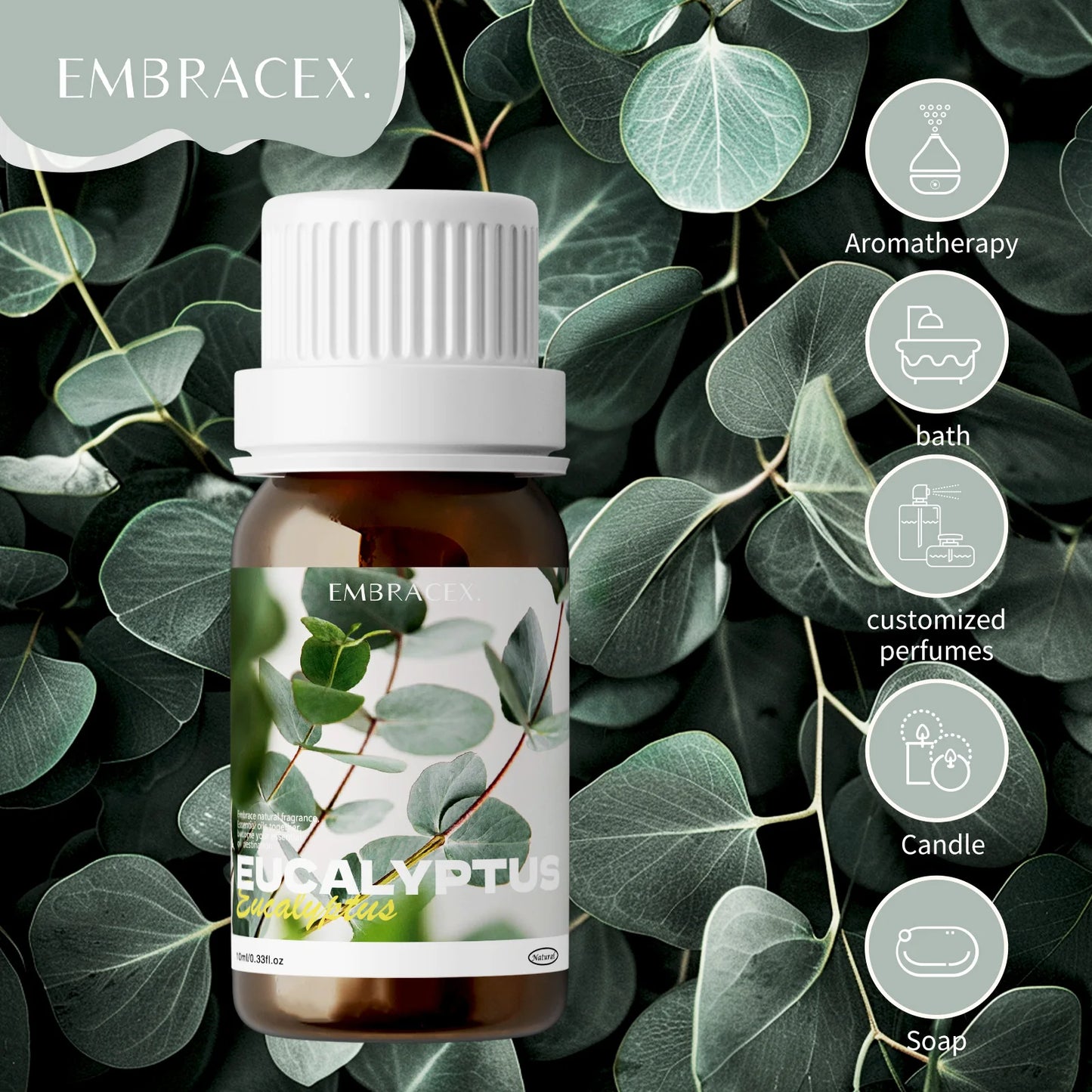EMBRACEX – Olio Essenziale all’Eucalipto 🌿