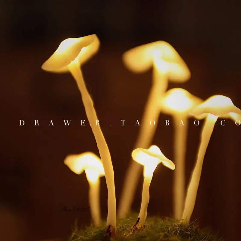 🍄✨ "Luce del Bosco Fatato" – Lampada Fungo DIY Incantata